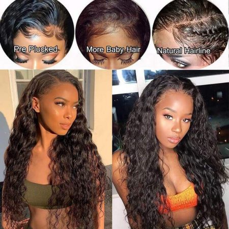 Water Wig 13x4 Lace Front Wig Pre Plucked Wigs - Mscoco Hair