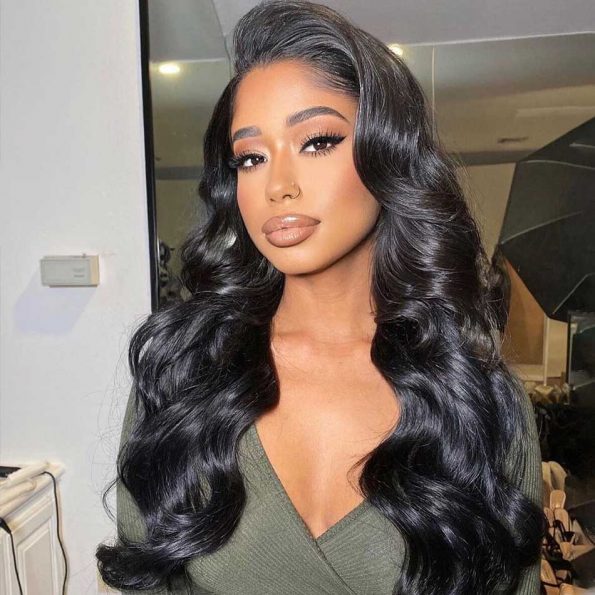 Pre Plucked Lace Front Wig Body Wave Hair Wig