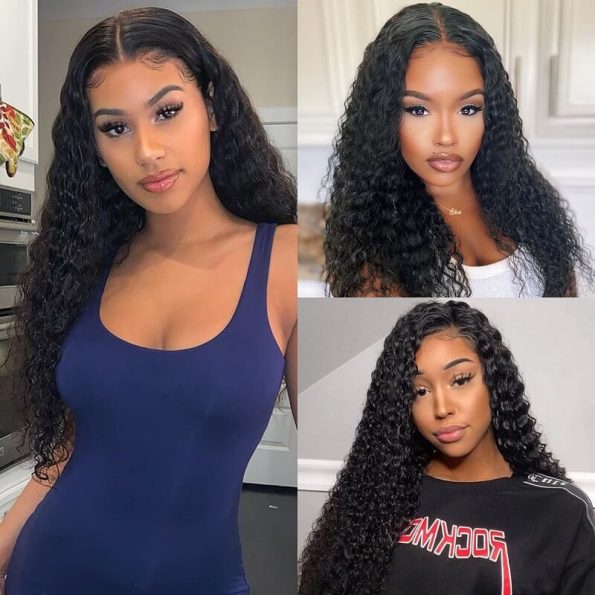 Black Hair Look With Bigger Parting Space