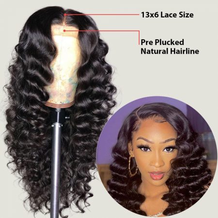 loose deep wave hair