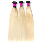 T1B613 Ombre Brazilian Human Hair Weave Bundles