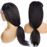 360 Lace Frontal Wig Natural Color PrePlucked