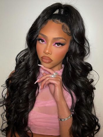 Invisi-String 360 Lace Frontal Wig Pre Cut Lace Glueless Bleached Knots Body Wave Wigs