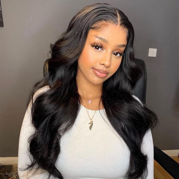 Mscoco Hair Quality 55 Lace Closure Wigs In Body Wave Is For Sale