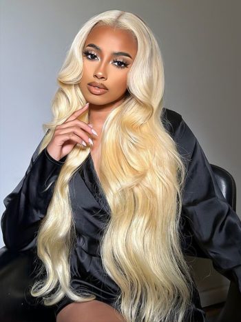 Blonde Body Wave 13x4 13x6 Undetectable Lace Front Wig Blonde Wig