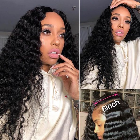 Lace Closure Wigs With Baby Hair For Black Women On Sale