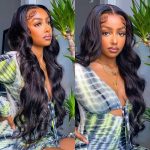 66 Lace Wigs Body Wave 100 Human Hair Wigs For Sale