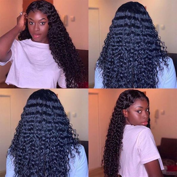 Curly Hair Wig With Natural Hairline