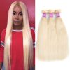 Mscoco Hair 613 Blonde Bundles Brazilian Straight Hair Weave Remy 613 Human Hair