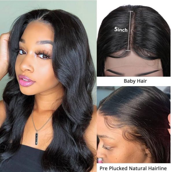Natural Black Hair Wigs For Woman