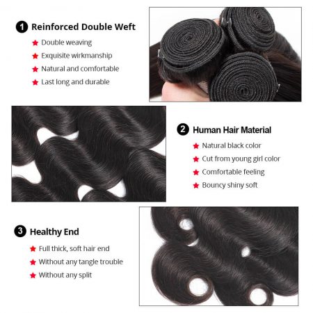 body wave hair bundles