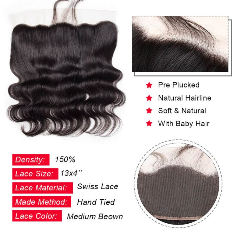 body wave 13x4 lace frontal