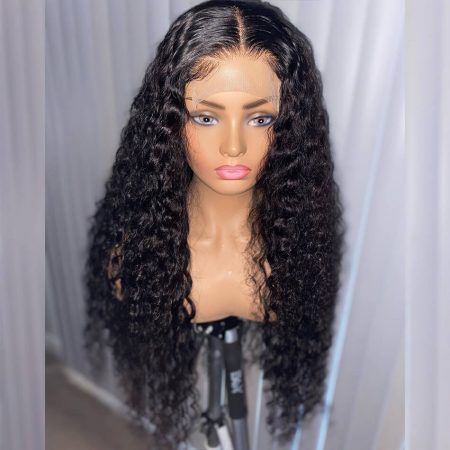 deep wave 5x5 closure wig