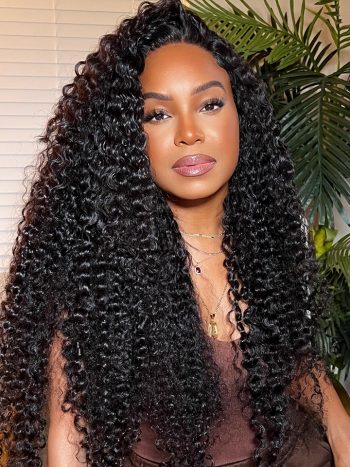Wear Go Glueless Curly Hair 6×5 HD Pre Cut Lace Wig Bleached Knots Wigs