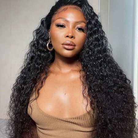 HD Lace Water Wave Wig Lace Frontal Wigs 250% High Density Wig