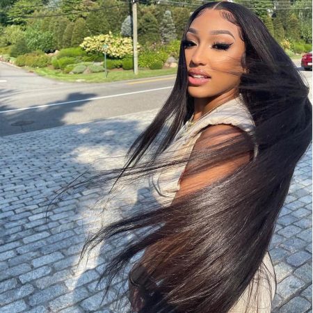 super long hair straight wig