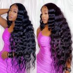 Black Human Hair Wigs With Baby Hair