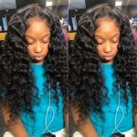 Pre Plucked High Density Loose Deep Wave Wig