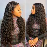 Long Loose Deep Wave 13x4 Lace Front Wig