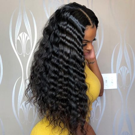 Mscoco Hair Sells HD Lace Wigs In Loose Deep Wave