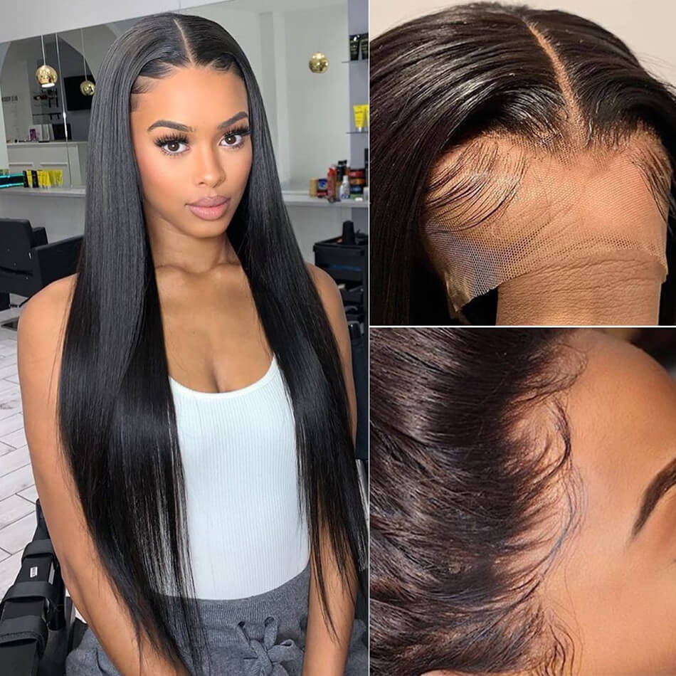 Straight Hair 13x4 Lace Front Human Hair Wig - Mscoco Hair