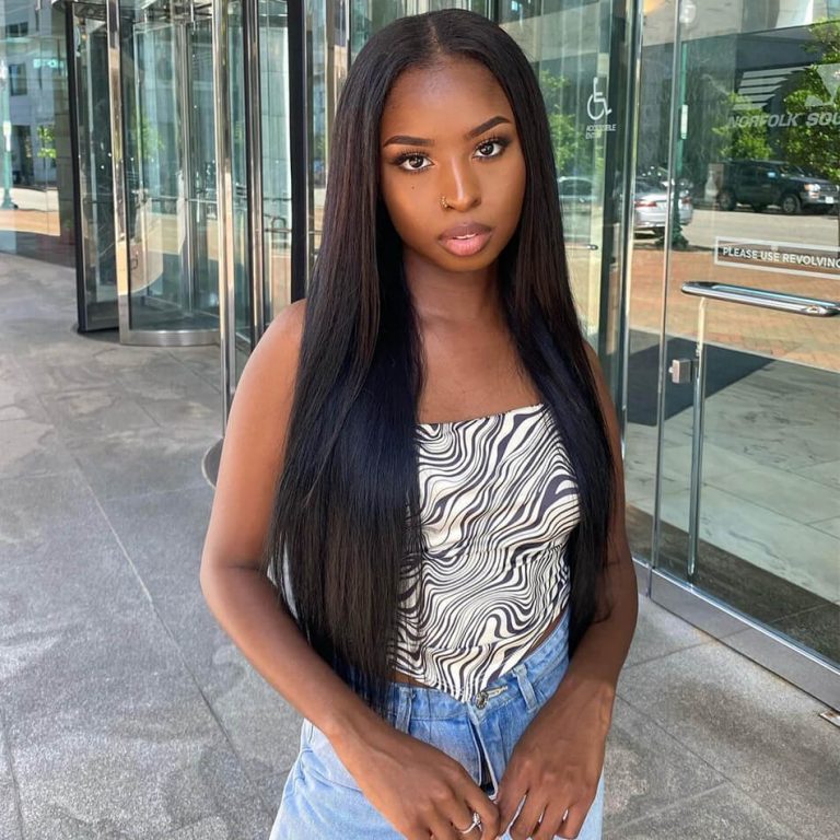 straight hair wig