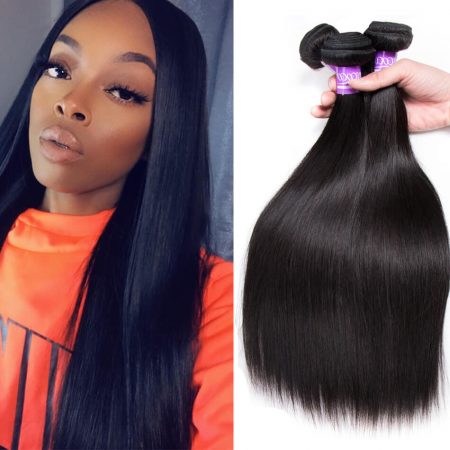 Brazilian Straight hair 3 Bundles Virgin Human Hair Weave