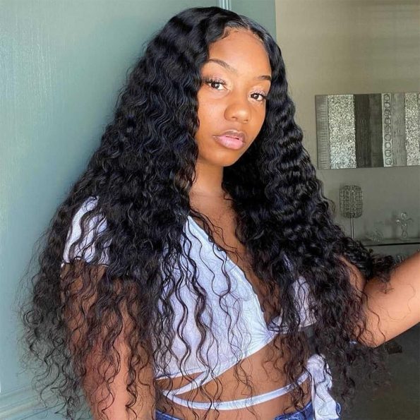water wave hair human hair