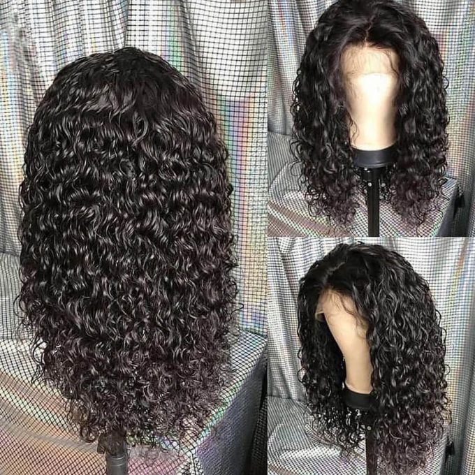 water wave natural color human virgin hair