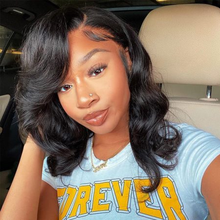 short body wave hair wig
