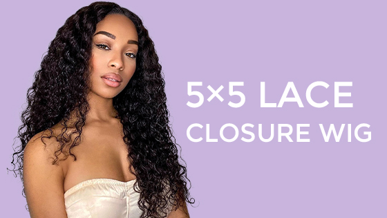 5x5 lace closure wig