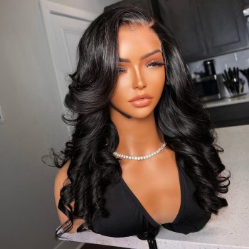 Barrel Curls Wig Short Body Wave 6x5 13x4 Glueless HD Lace Wig