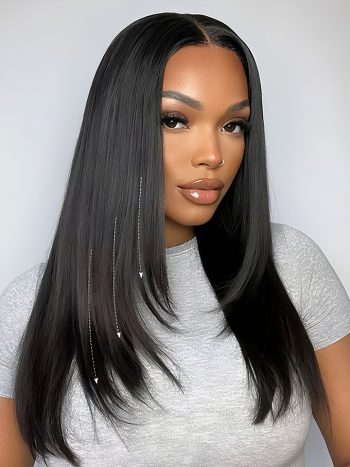 Glueless 90's Inspired Layered Cut Straight Wig 6x5 13x4 Pre Cut HD Lace Wig