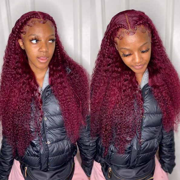 Curly Lace Front Wigs