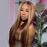 New Trendy Blonde Highlight Wigs
