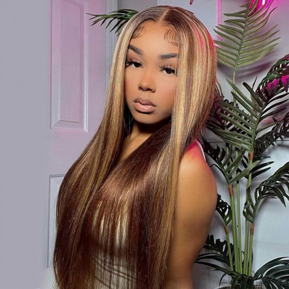 New Trendy Blonde Highlight Wigs