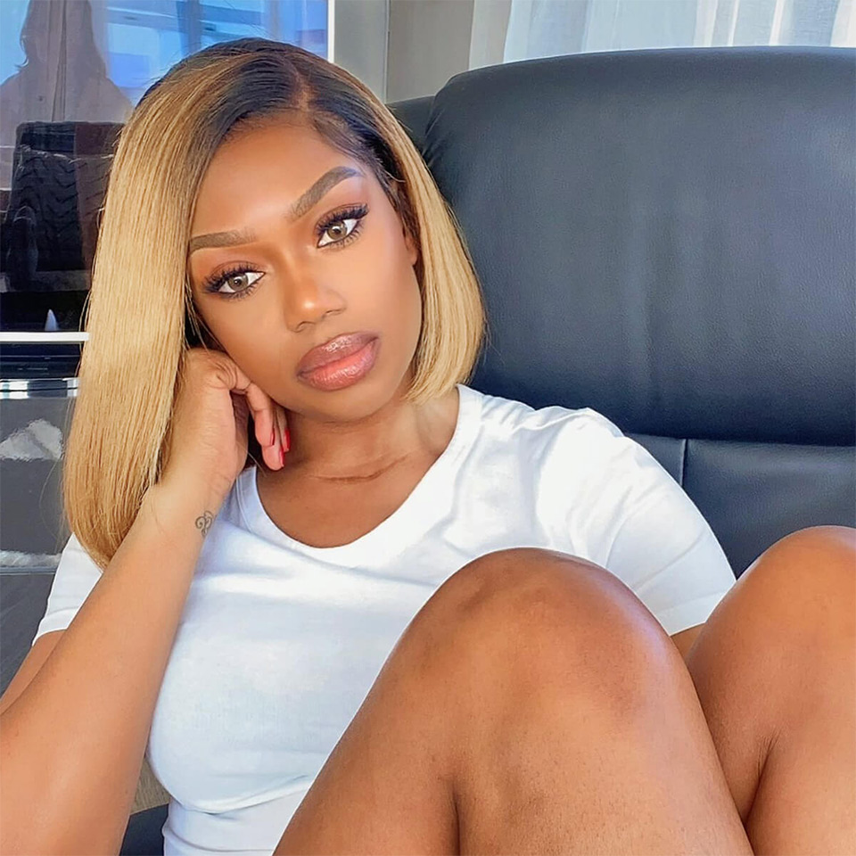Ombre bob wig on sale