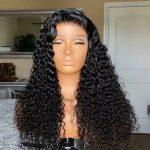 Glueless Wig Curly Hairstyle 5x5 Lace Wig Save Edges And Easy To Install