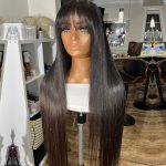 Fringe Bang Wig In Straight And Body Wave
