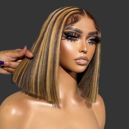 HD Lace Front Wigs Pre Plucked Short Wigs 150% Density Available