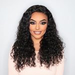 Mid length Human Hair Wig In 200 Density