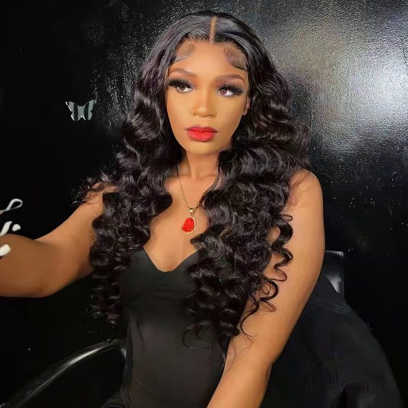 Glueless Human Hair Wig With Undetectable HD Lace On Sale