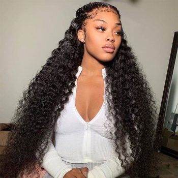 Long Deep Wave 6x5 13x4 HD Lace Wig Glueless Human Hair Wig
