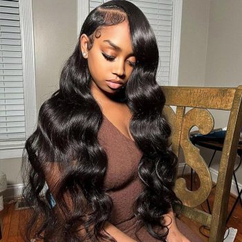 Body Wave Flexible Parting 6x5 13x4 Wig HD Lace Long Inch Human Hair Glueless Wig