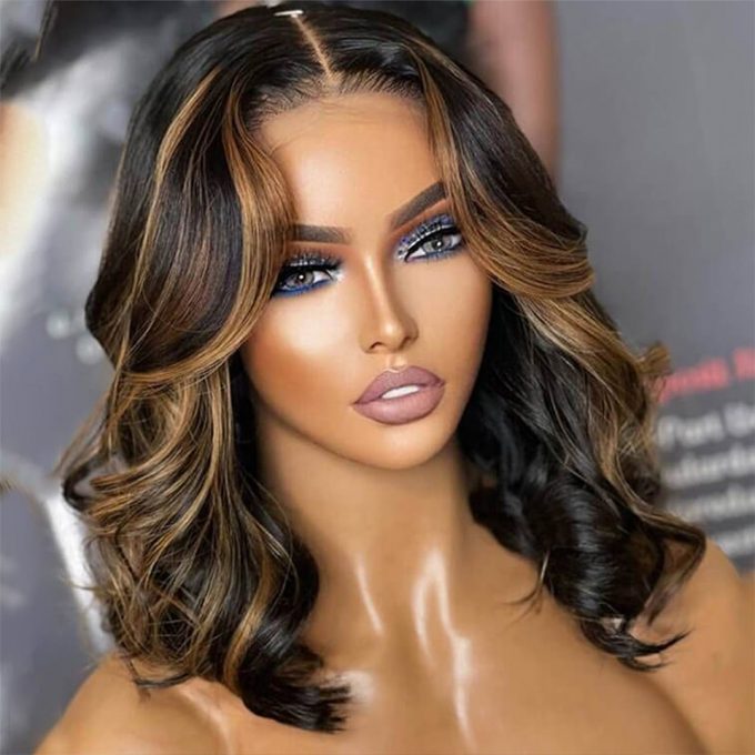 Pre Plucked 5x5 13x4 Real HD Lace Wig 180% Density On Sale