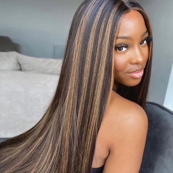 Clearance Sale | Highlight P1B/30 Straight Hair 5x5 13x4 Lace Front Wigs