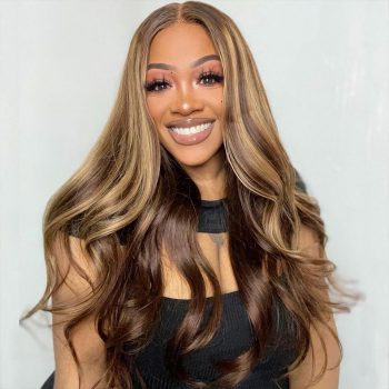 Clearance Sale | Highlight 4/27 Color Body Wave 13x4 Lace Front Wigs