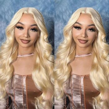 Glueless Blonde 6x5 Pre-Cut HD Lace Wigs Put On and Go With 613 Blonde Color