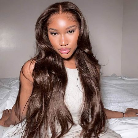 Upgraded 6x5 Pre Cut Lace Wig Dark Brown Wear Go Glueless HD Lace Closure Wig